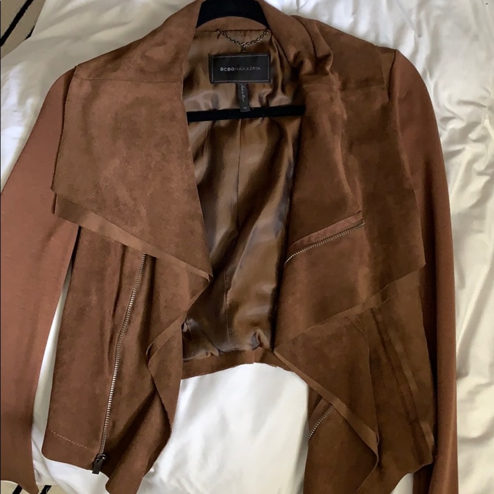 BCBGMAXAZRIA cropped jacket XS